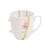 Mug Kintsugi céramique blanc / Porcelaine & or fin - Seletti