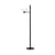 Lampada a stelo Nocturne 1 - Bowl vetro nero / LED - Flos