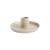 Portacandela Disc Small ceramica grigio / Per candela lunga Ø 2,2 cm - Hay