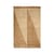 Studie Rug cane & fibres beige / 170 x 240 cm - Hand-woven Hessian - Ferm Living
