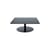 Table basse Flash verre noir / 80 x 80 x H 30 cm - Tom Dixon
