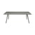 Table rectangulaire Luxembourg métal vert / 207 x 100 cm - 8 à 10 personnes - Fermob