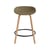 Barhocker Mat faser braun / H 65 cm - Alge Marine / Füße Buchenfurnier - Normann Copenhagen