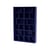 Libreria Read legno blu / L 139,2 x P 30 x H 211,8 cm - MONTANA