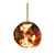 Pendelleuchte Melt Mini LED (2015) plastikmaterial gold / Ø 28 cm - Metallisiertes Polycarbonat (Farbwechsel) - Tom Dixon