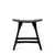 Tabouret Osso bois noir / H 45.5 cm - Ethnicraft