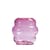 Vaso Muse Medium vetro rosa viola / Cristallo di Boemia - Ø 18 x H 18 cm - Fundamental Berlin
