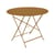 Klapptisch Bistro metall gelb / Ø 96 cm - 5 Personen / Sonnenschirmloch - Fermob