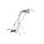 Lampe de table Sintesi métal blanc / Ernesto Gismondi, 1975 - Orientable - Artemide
