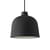 Grain Pendant composite material black Ø 21 cm - Muuto