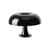 Nessino Table lamp plastic material black / Ø 32 x H 23 cm - 1960s Reissue - Artemide