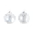 Weihnachtskugel Angioletto e Stella cometa glas weiß / Set von 2 - Ø 6 cm - Alessi