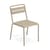 Chaise empilable Star / Aluminium - Emu