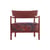 Fauteuil rembourré Cara OUTDOOR x Liberty - Kartell