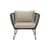 Fauteuil rembourré Mundo / Fils PVC - Bloomingville