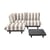 Salon de jardin Paletti Set Medium / Table basse + canapé L 190 cm (accoudoir gauche) - Fatboy