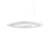 Sospensione Iris Horizontal tessuto bianco / LED - Ø 80 cm - Dix Heures Dix