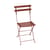 Chaise pliante Bistro métal rouge - Fermob