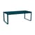 Bellevie Rectangular table metal blue / L 196 cm - 8 to 10 people - Fermob