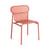 Sedia impilabile Week-end metallo arancione / Alluminio - Petite Friture