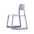 Chaise empilable Tip Ton RE violet / Plastique recyclé - Inclinable & ergonomique - Vitra