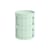 Rangement Facet Low / H 49 cm - 2 portes / Avec roulettes - Hay