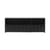 Buffet basso Rib legno nero / L 120 x P 38 x H 44 cm - Normann Copenhagen