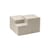 Table basse Matrix / 52 x 52 x H 38 cm - Béton - Mogg