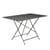 Klapptisch Bistro metall schwarz / 117 x 77 cm - 6 Personen - Sonnenschirmloch - Fermob