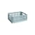 Cestino Colour Crate materiale plastico blu Medio / 26,5 x 34,5 cm - Riciclato - Hay