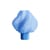 Lampe sans fil rechargeable Soft Serve bleu - CRÈME ATELIER