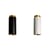 Pack promo  métal noir blanc / Set 2 plafonniers Tobo C65 - Ø 6,5 x H 16,5 cm - DCW éditions