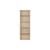 Rangement mural Haze métal beige / L 35 x H 100 cm - Verre cannelé - Ferm Living