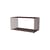 Regal Panton Wire Extended Rectangle metall rot / 70 x H 34,8 x T 34,8 cm - Verner Panton, 1971 - MONTANA