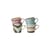 Tazzina per cappuccino 70s ceramics ceramica multicolore / Set di 4 - 33 cl - HK LIVING