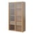 Armoire murale Cana HIGH bois naturel / Haut - L 80,8 x H 143,7 cm / cannage - Bolia