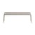 Banc Week-end métal beige / Aluminium - L 156 cm - Petite Friture