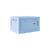 Box Large Box plastic material blue / 50 x 35.5 x H 29 cm - Stackable - STUDIO ABOUT