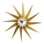 Orologio murale Turbine Clock metallo oro / By George Nelson, 1948-1960 / Ø 76,5 cm - Vitra