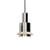 Chaumont Pendant metal silver / Ø 19 cm - Reissue 1964 - DCW éditions