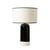 Sicilia Table lamp ceramic black / H 60 cm - Maison Sarah Lavoine