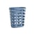 Panier à linge  plastique bleu Large / 57 x 37 x H 62 cm - Hay