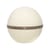 Pouf Bouclette XL blanc / Ergonomique - Ø 65 cm / Laine bouclette - BLOON PARIS