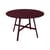 Tavolo rotondo So’O metallo rosso / Ø 117 cm - 6 persone - Fermob