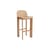 Chaise de bar Chisel 35 High bois naturel / H 75 cm - Hay