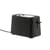 Grille-pain Plissé plastique noir / 2 tranches - 850W - Alessi
