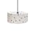 Vibes Lampshade textile black / Ø 40 x H 18 cm - Linen - NOBODINOZ