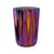 Table d'appoint Oily Folds céramique multicolore / Céramique iridescente - Ø32 x H45 cm - POLSPOTTEN
