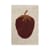 Tappeto Fruiticana - Fraise tessuto giallo rosso beige / Large - Tessuto a mano - Ferm Living