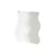 Vase Petites Dove plastikmaterial weiß / Set von 2 - Argot Studio